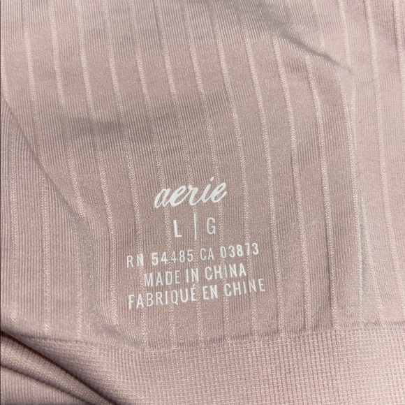 Aerie Ribbed Seamless Tank Sports Bra - Picture 7 of 9